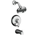 Fairfax® Rite-Temp® pressure-balancing bath and shower faucet trim