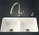 Deerfield® Smart Divide® undercounter kitchen sink