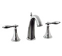 Finial® Traditional widespread lavatory faucet with lever handles