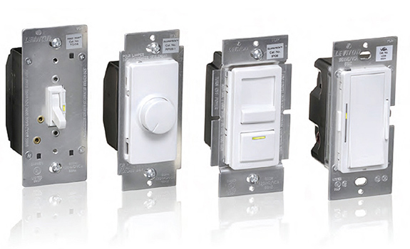 Leviton Dimmers and Switches